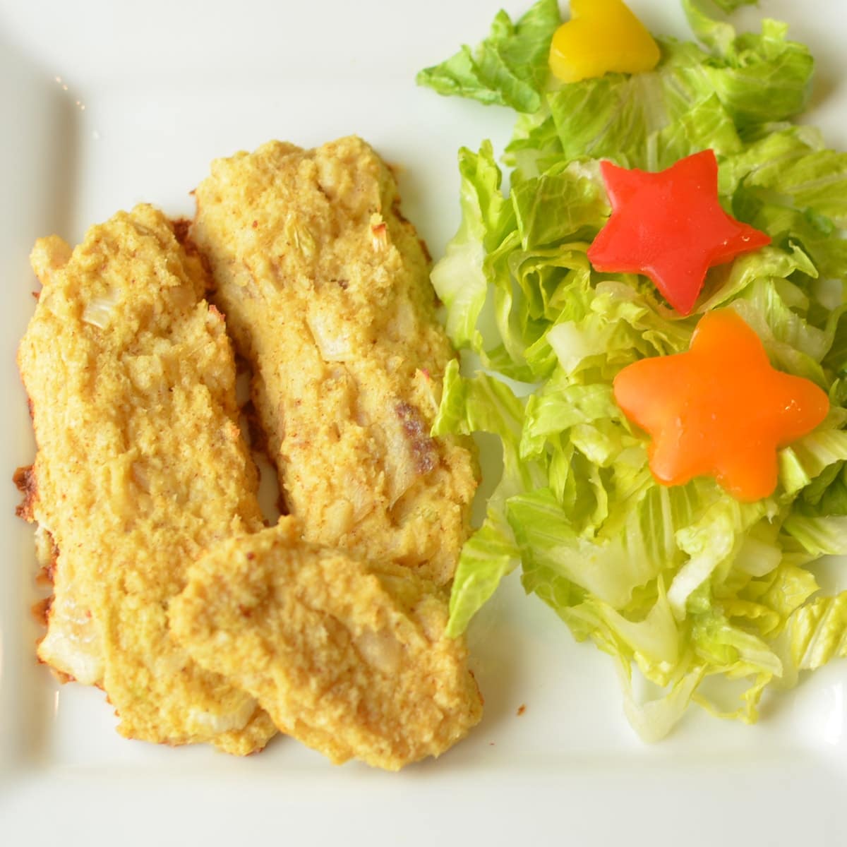 Fabulous Fish Sticks and Green Salad Super Healthy Kids